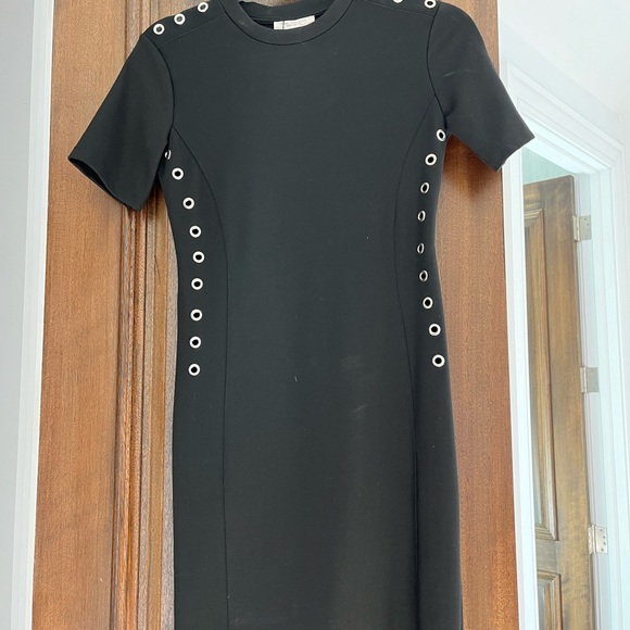 Robe Imprimée Zara - Dos Nu (halter) - Taille S Vert Citron Clair - Neuve Avec étiquettes
